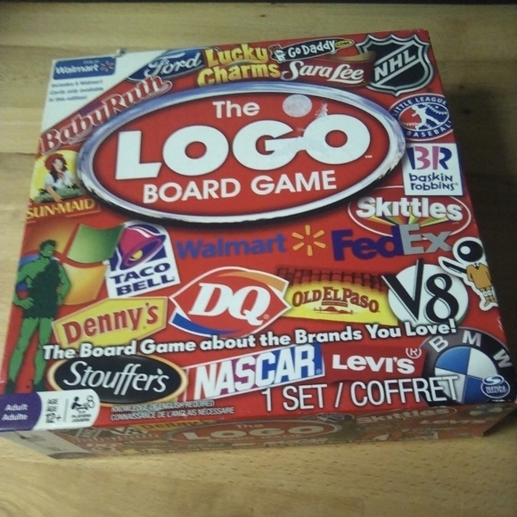 The Logo Board Game Family Board Game Kids Board Game - Picture 1 of 3